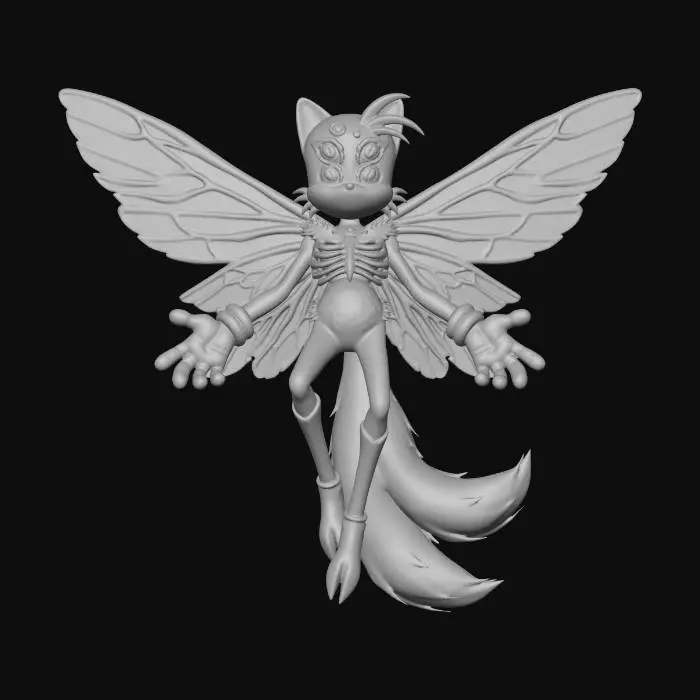 3D model for Guardian of the Digital Realm