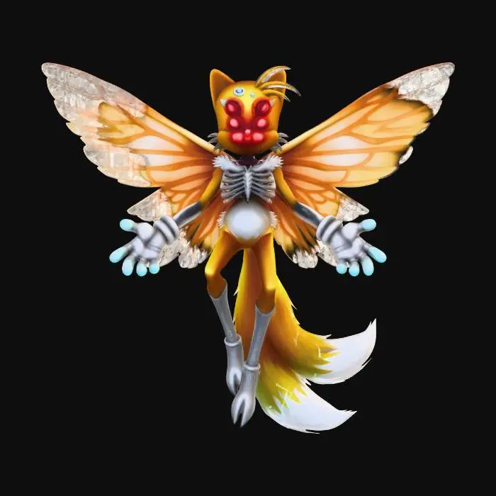 3D model for Guardian of the Digital Realm