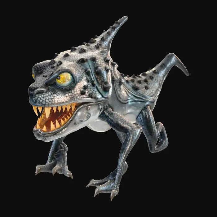 3D model for The Monster has sharp teeth, pale eyes, and a large jaw, and appears to have a head about as large as the player. Its eyes are somewhat frog-like due to the way they protrude from its head, as well as their similarly black sclera. The species of the Monster is unknown, though it is speculated that it may be based on a viperfish, as the full head of the Monster appears to be a mirrored and edited side profile of a viperfish. However, the monster also resembles a frogfish, when viewed from the front.

Seen from the SM-13's camera, the Monster has a large eye with a dark, round pupil, surrounded by scales. As this image is in black and white, it is unknown what color the scales and eyes are, if they are different from the other images. The size of the eye suggests an incredibly large creature