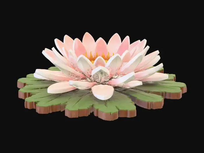 3D model for Serene Blossom