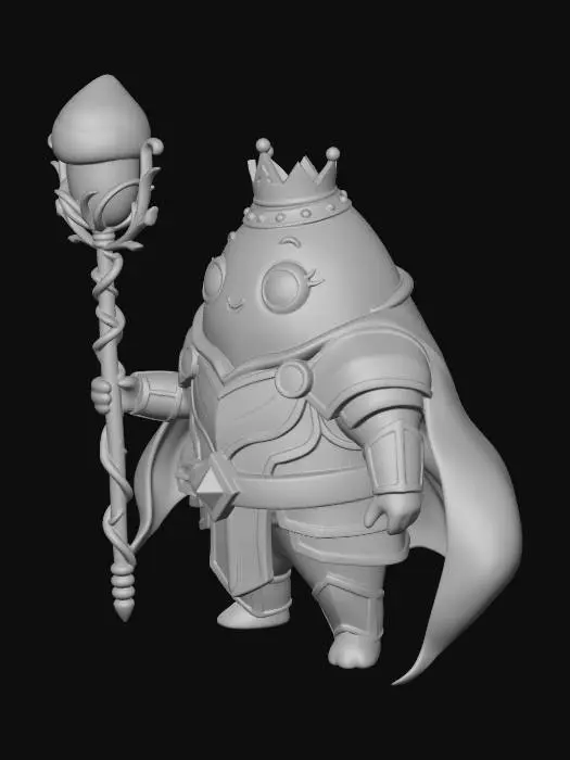 3D model for King Spud Regalia