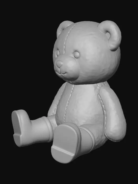 3D model for Teddy mit Gummistiefeln