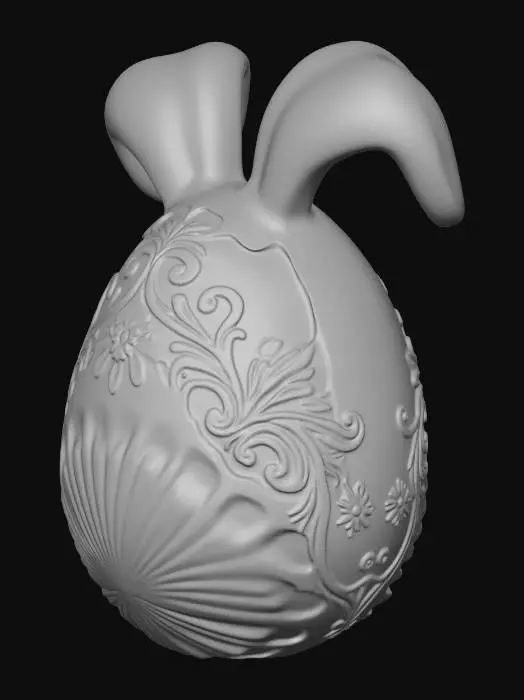 3D model for Pastel Filigree Bunny