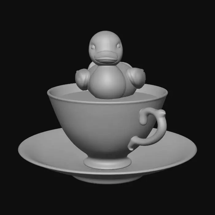 3D model for Duckling Tea Party