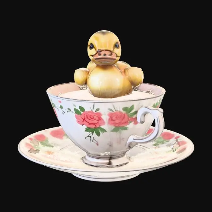 3D model for Duckling Tea Party