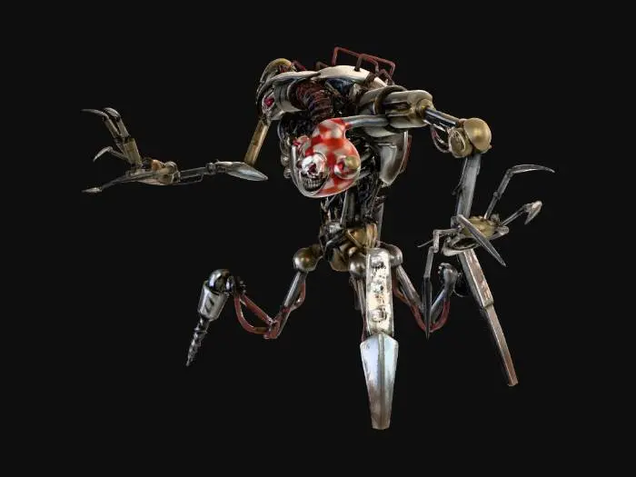 3D model for Clockwork Jester prototype