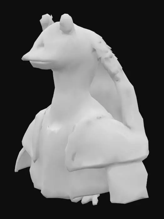 3D model for Jar Jar Binks