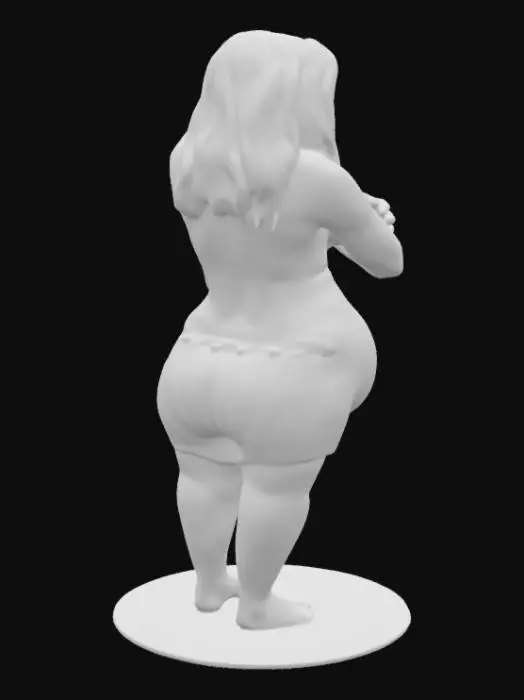 3D model for Motherhood Glow pregnant