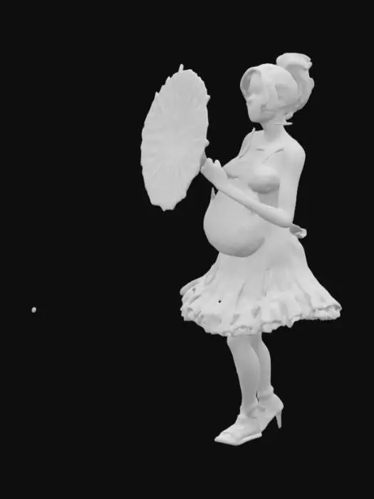 3D model for Pink Parasol Maternity