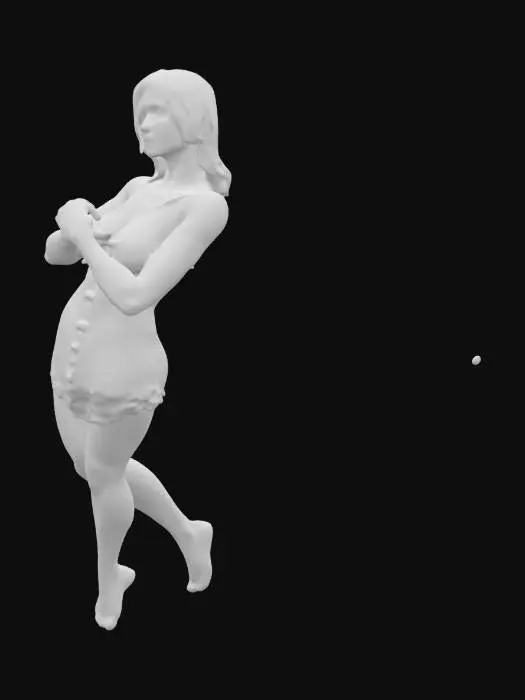 3D model for Pregnant Expectant Elegance