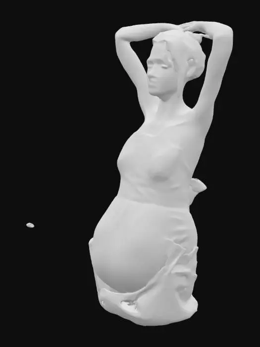 3D model for Expecting Serenity maternity grace