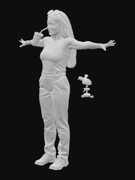 3D model for Lana
