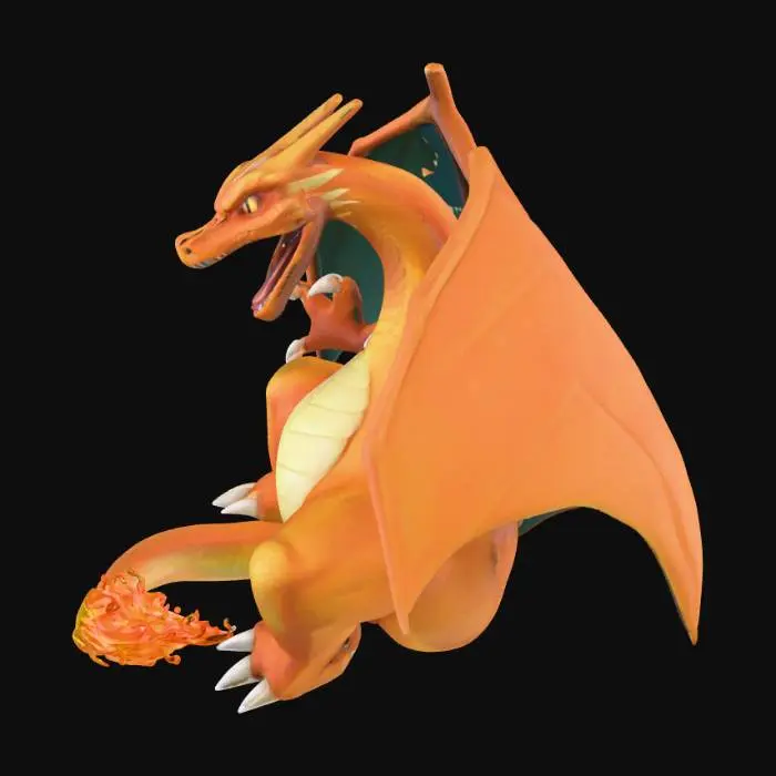 3D model for Charizard