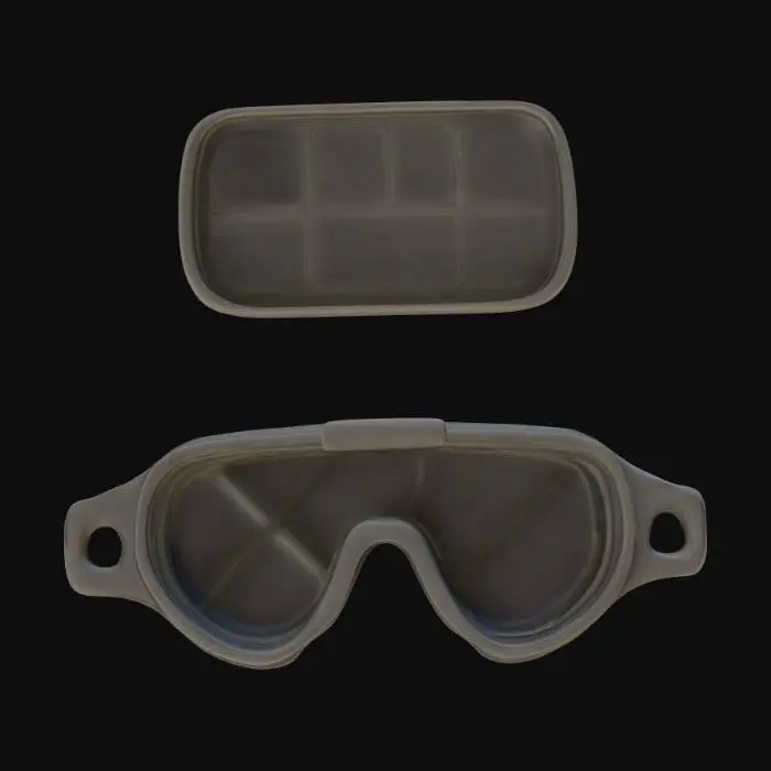 3D model for Gray Eye Mask Case