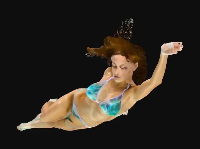 3D model for Swim Through Serenity