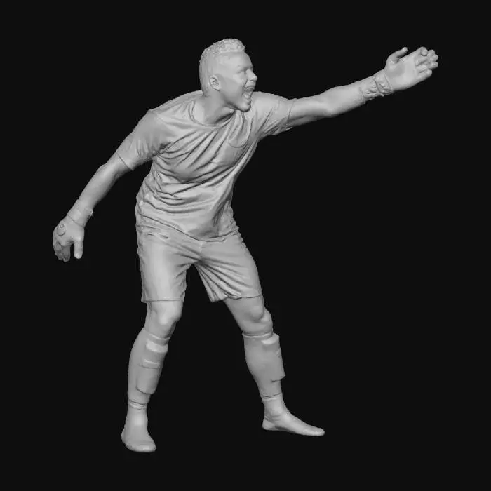 3D model for Goalkeeper in Action