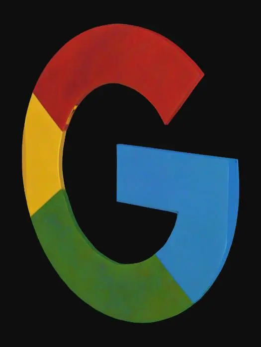3D model for Google Logo