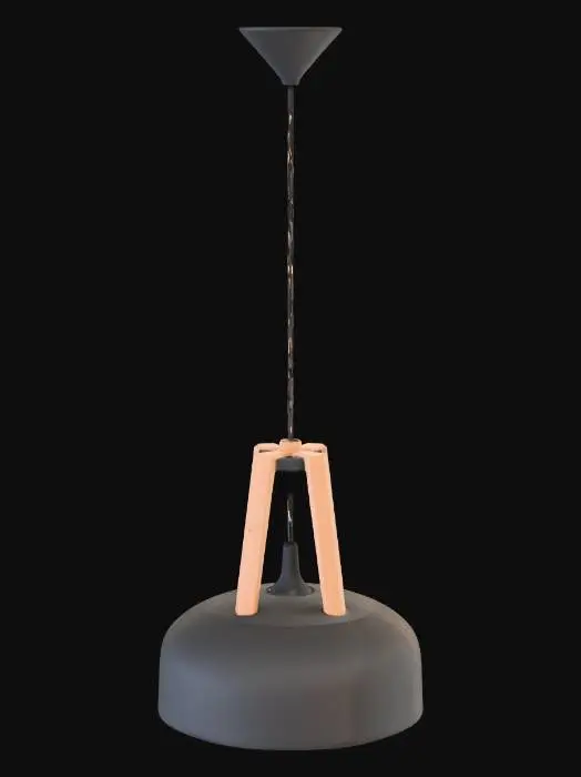 3D model for Industrial PendantLamp