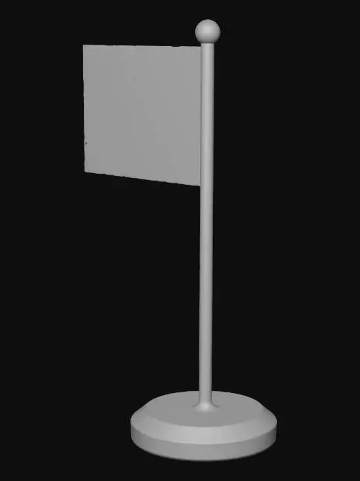 3D model for Spade Emblem Flag
