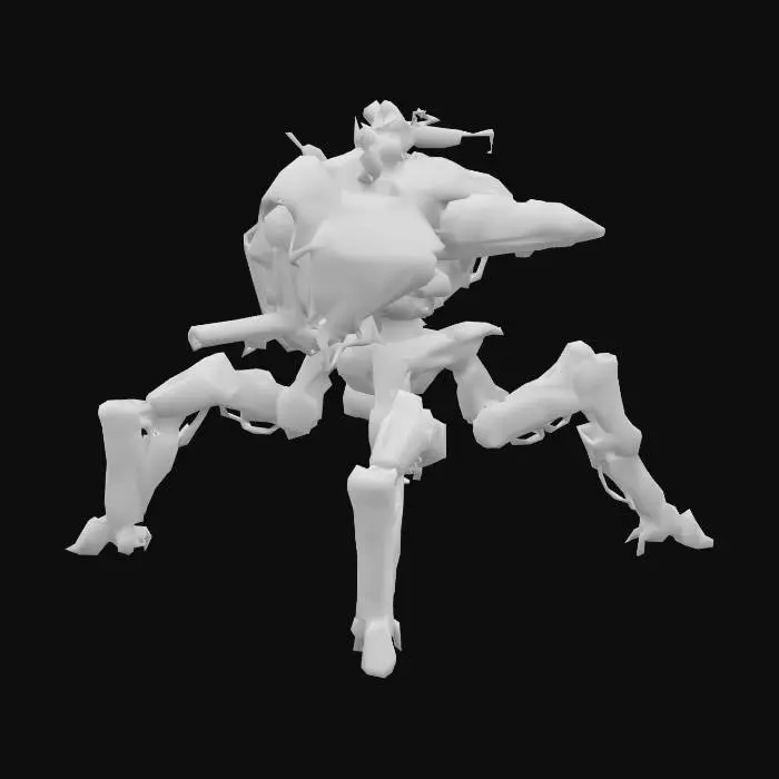 3D model for Mech Strider Sentinel
