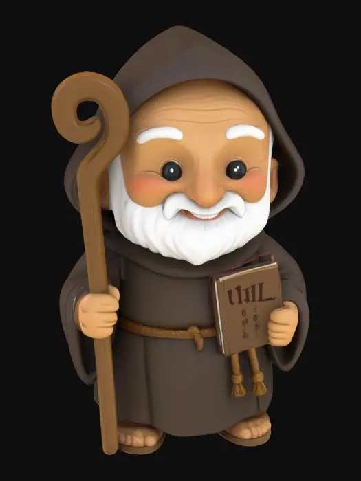 3D model for St. Benedict pt 2