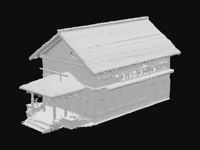 3D model for Indigenous house, Kerala style, middle class