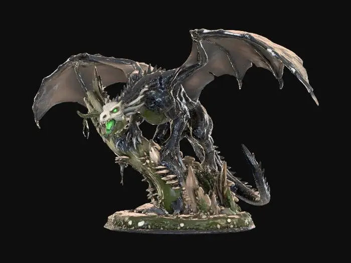 3D model for Black Dragon