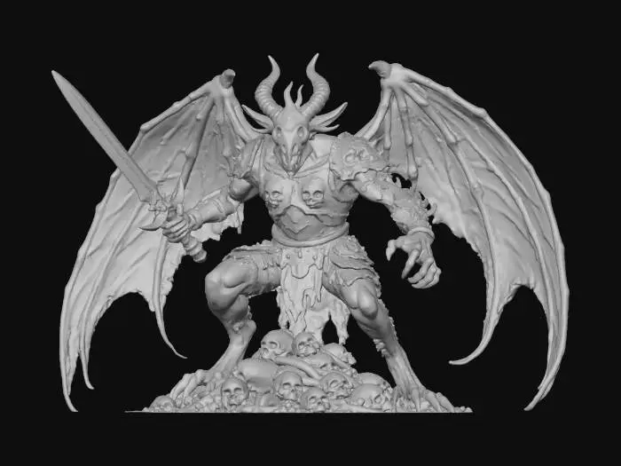 3D model for Goat Demon