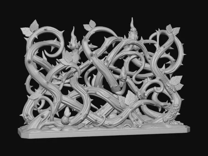 3D model for Wall Of Thorns