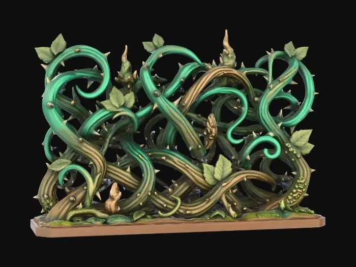 3D model for Wall Of Thorns