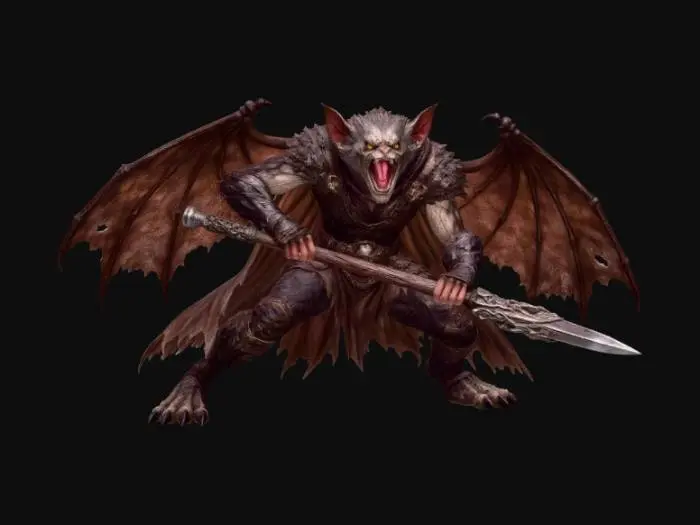 3D model for Werebat