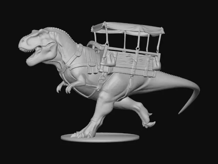 3D model for T-Rex Mount