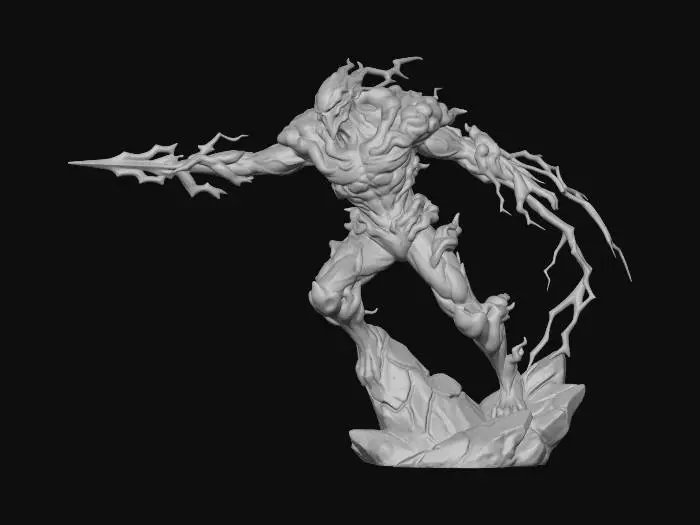 3D model for Lightning Elemental