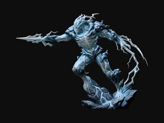 3D model for Lightning Elemental