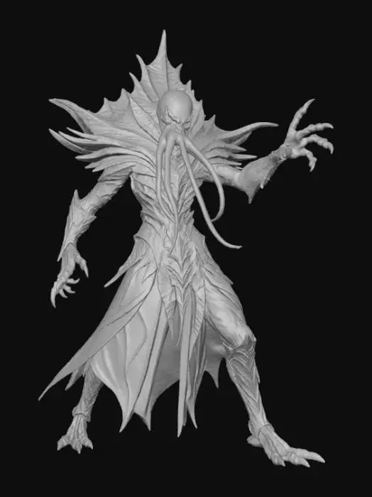 3D model for Mindflayer Mystique