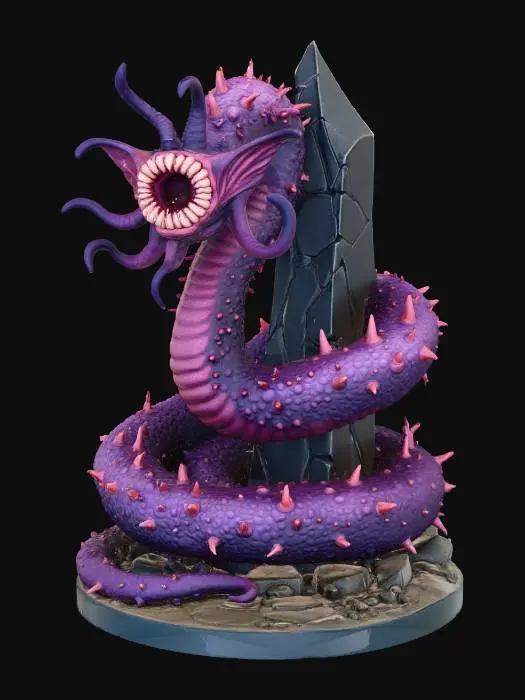 3D model for Serpent of Shadows