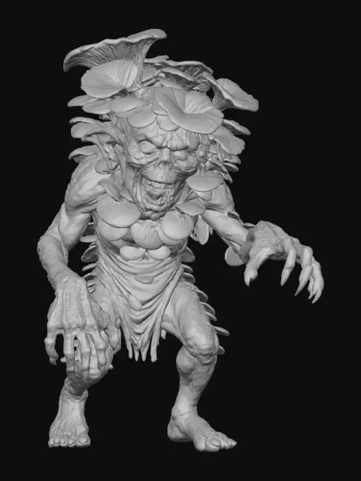 3D model for GoblinSporeZombie