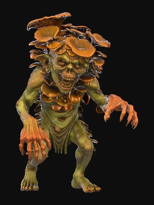 3D model for GoblinSporeZombie