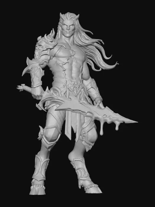 3D model for Graz'zt The Demon Prince