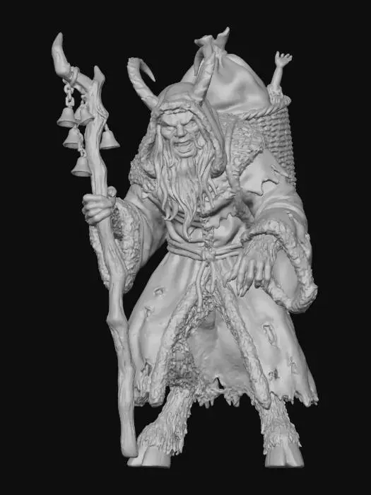 3D model for Krampus