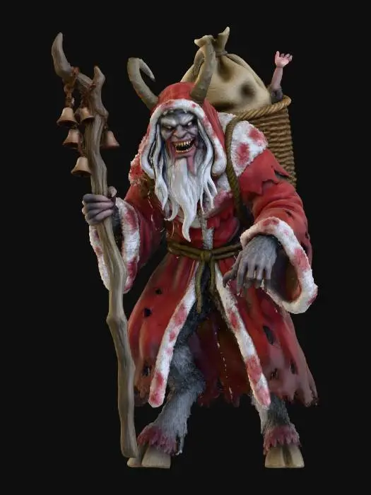 3D model for Krampus