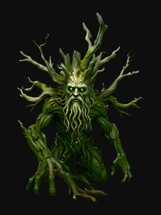 3D model for Elder Treant