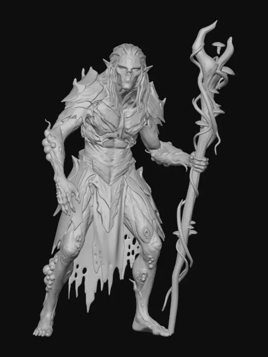 3D model for Blighted Druid