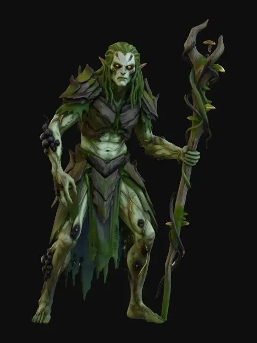 3D model for Blighted Druid