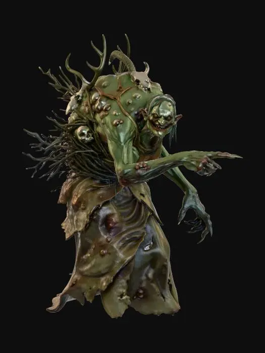 3D model for Blight Hag