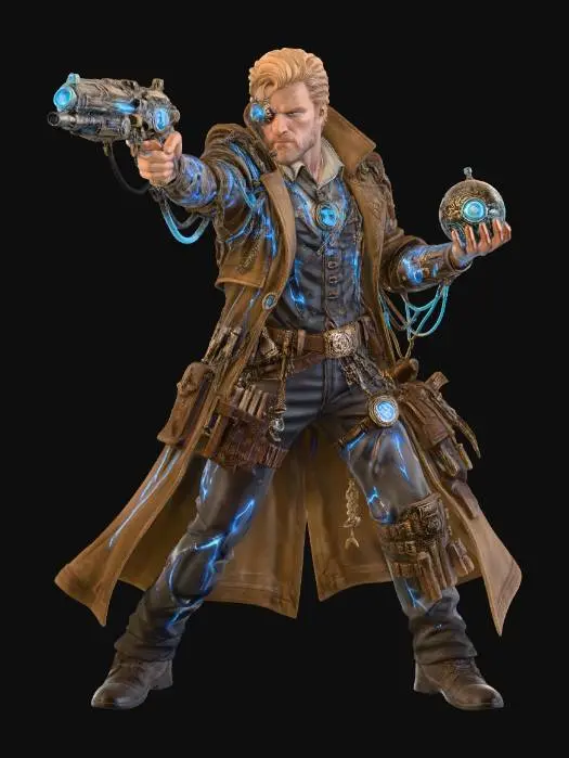 3D model for Human Artificer