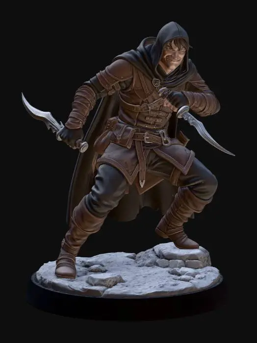 3D model for Shadow Stalker