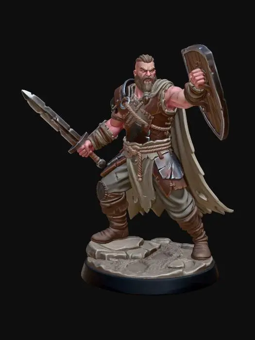 3D model for Bandit Warlord