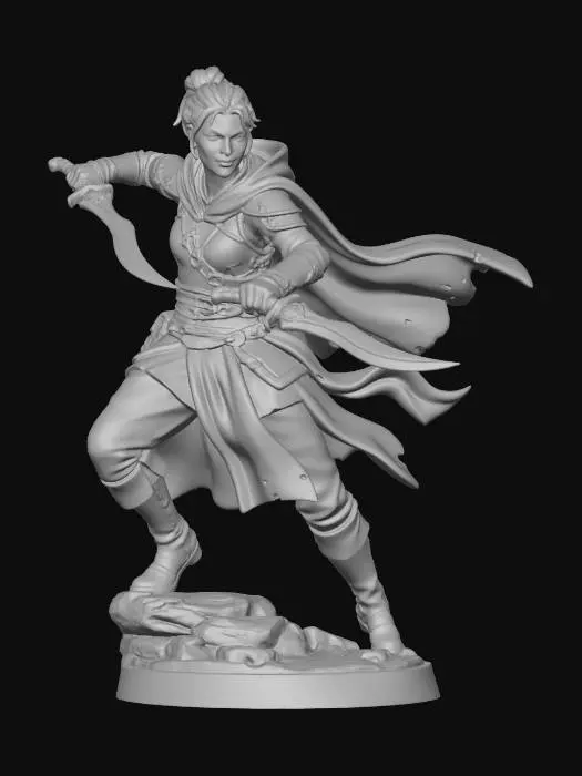 3D model for Moonshadow Duelist