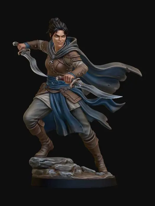 3D model for Moonshadow Duelist